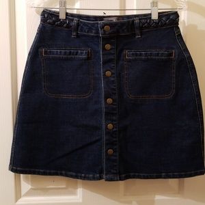 Denim skirt